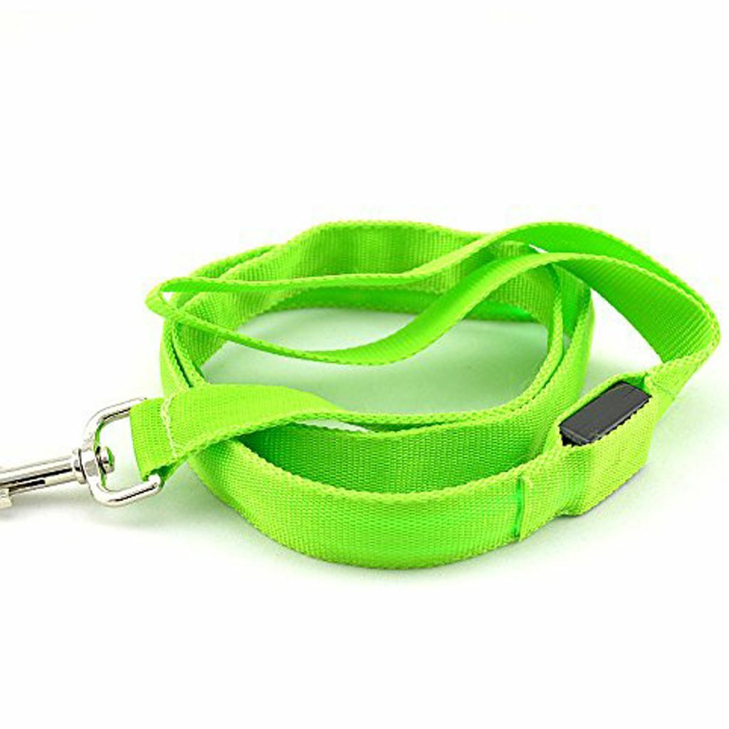 LED Light up Dog Collar Pet Night Safety Bright Flashing Adjustable Nylon 2023
