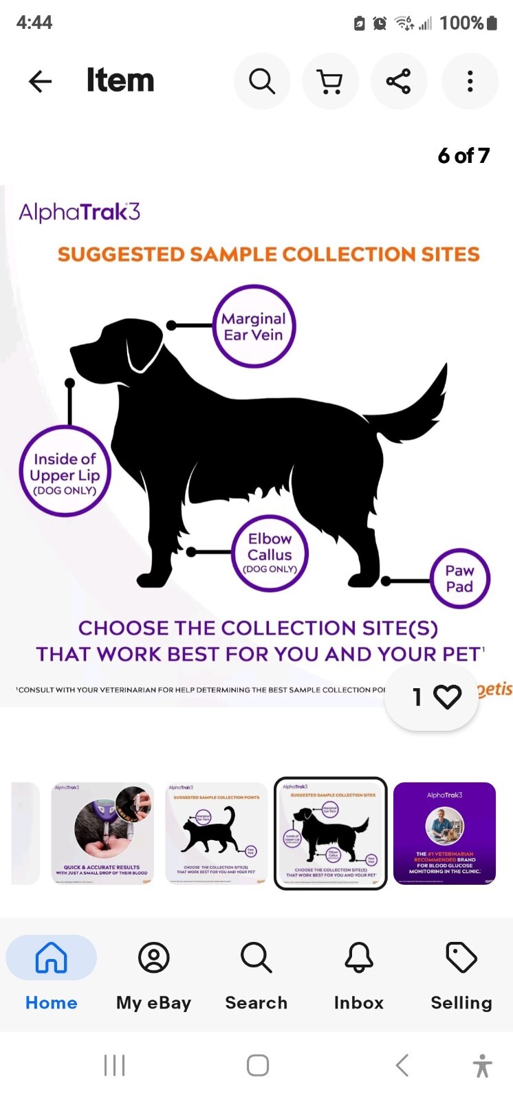 NEW! AlphaTRAK 3 Blood Glucose Test Strips (50 Strips) for Dog and Cats