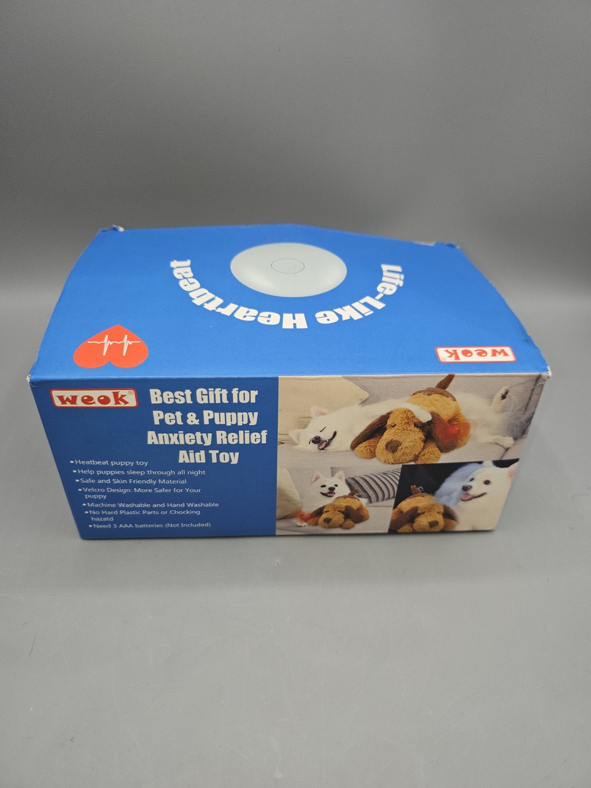 Original Heartbeat Puppy – Heartbeat Puppy for Dogs – Pet Anxiety and Calming