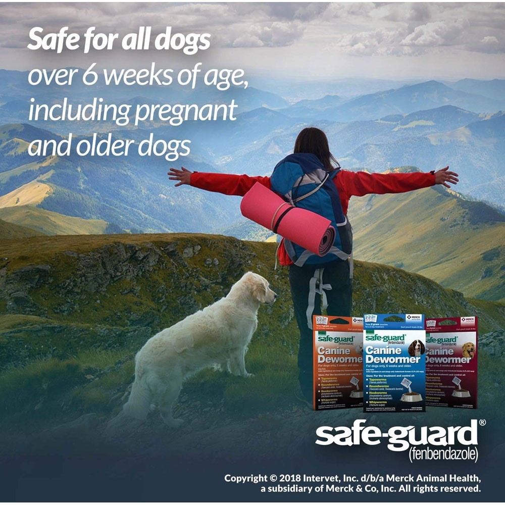 Canine Dewormer for Dogs, 4gm pouch (ea. pouch treats 40lbs.)