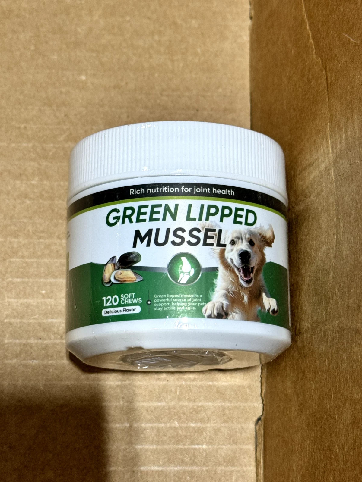 Green Lipped Mussel Soft Chew for Dogs