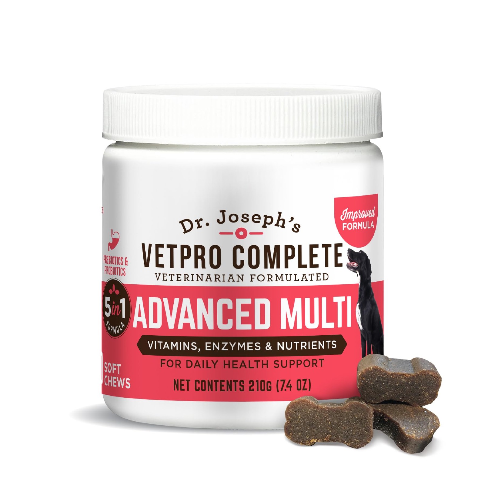 Dr. Joseph’s Multivitamin Dog Supplement, 60 Count (Small Dog 60 Days Supply)…