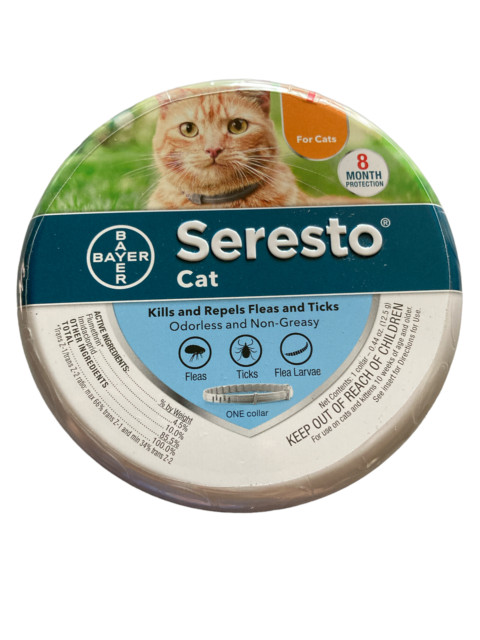 Seresto Cat Flea & Tick Collar for Cats – NEW SEALED