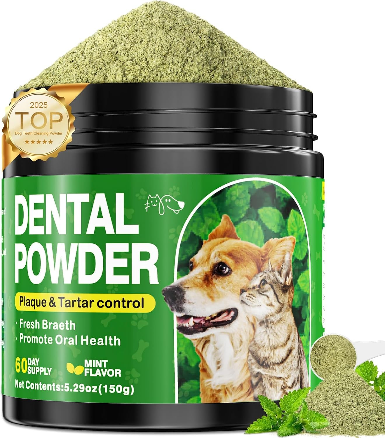Pet Dog Cat Dental Powder Teeth Cleaning Plaque Tartar Remover 150g