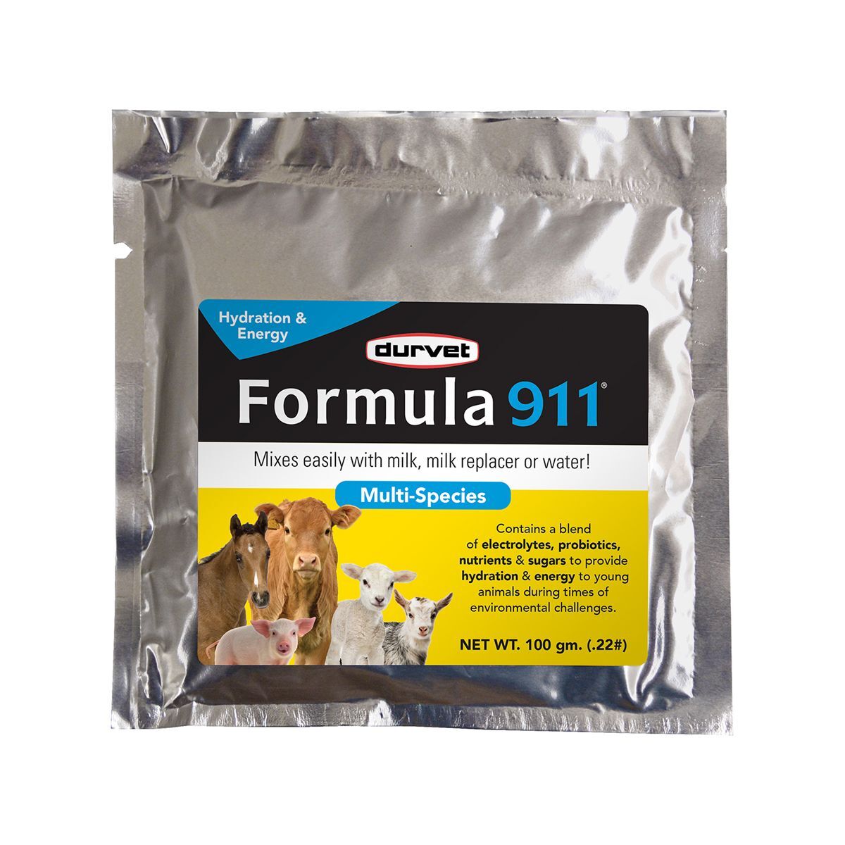 New! FORMULA 911 MULTI-SPECIES SUPPLEMENT 100 gm For hydration energy Animals