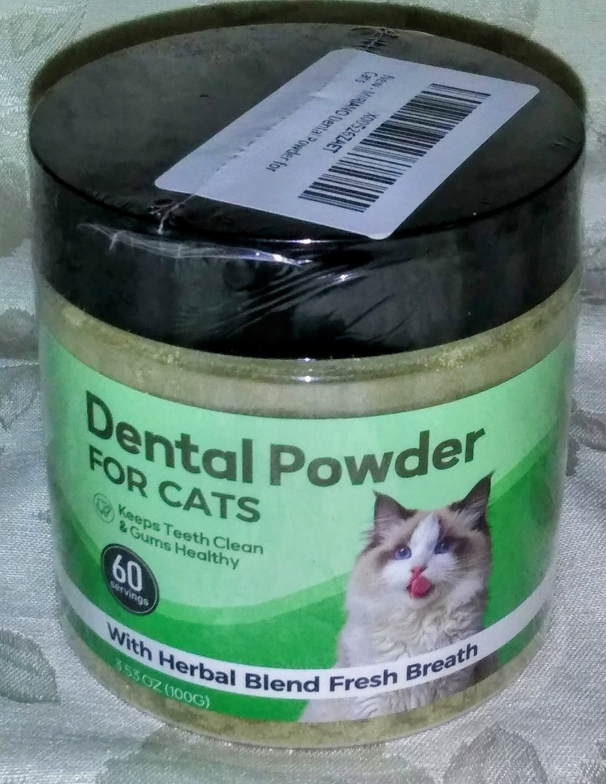 MIRIANO Dental Powder For Cats Teeth & Gums FOR CATS ONLY 30 Day Supply EXP 3/28