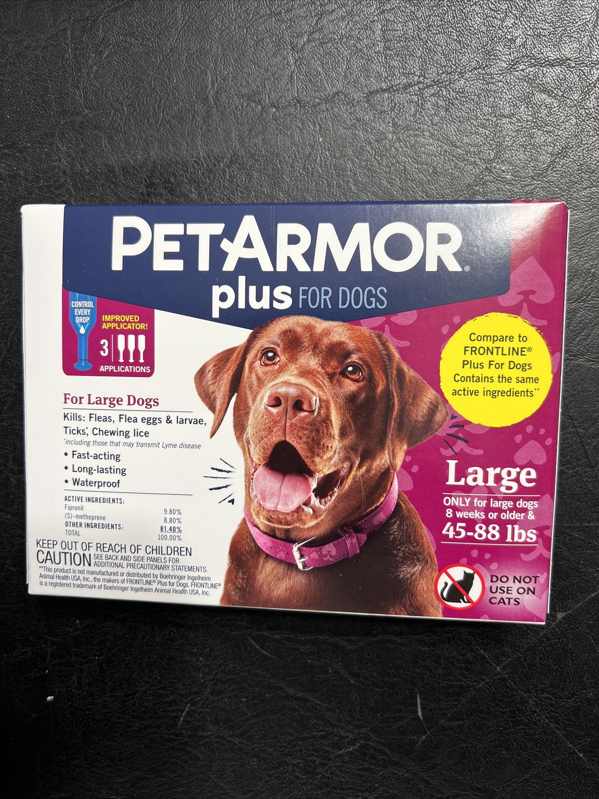 PetArmor Plus Flea & Tick Spot Treatment for Large Dogs – 3 Pack FREE SHIPPING!!
