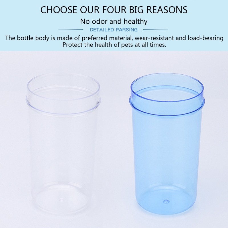 2 Pcs Bird Water Dispenser Parakeet Feeder 14 oz 10 Days Capacity for 2 Parrots