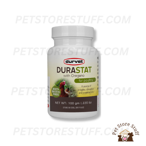 Durvet Healthy Flock Durastat With Oregano For Poultry Antibiotic Free 100GM