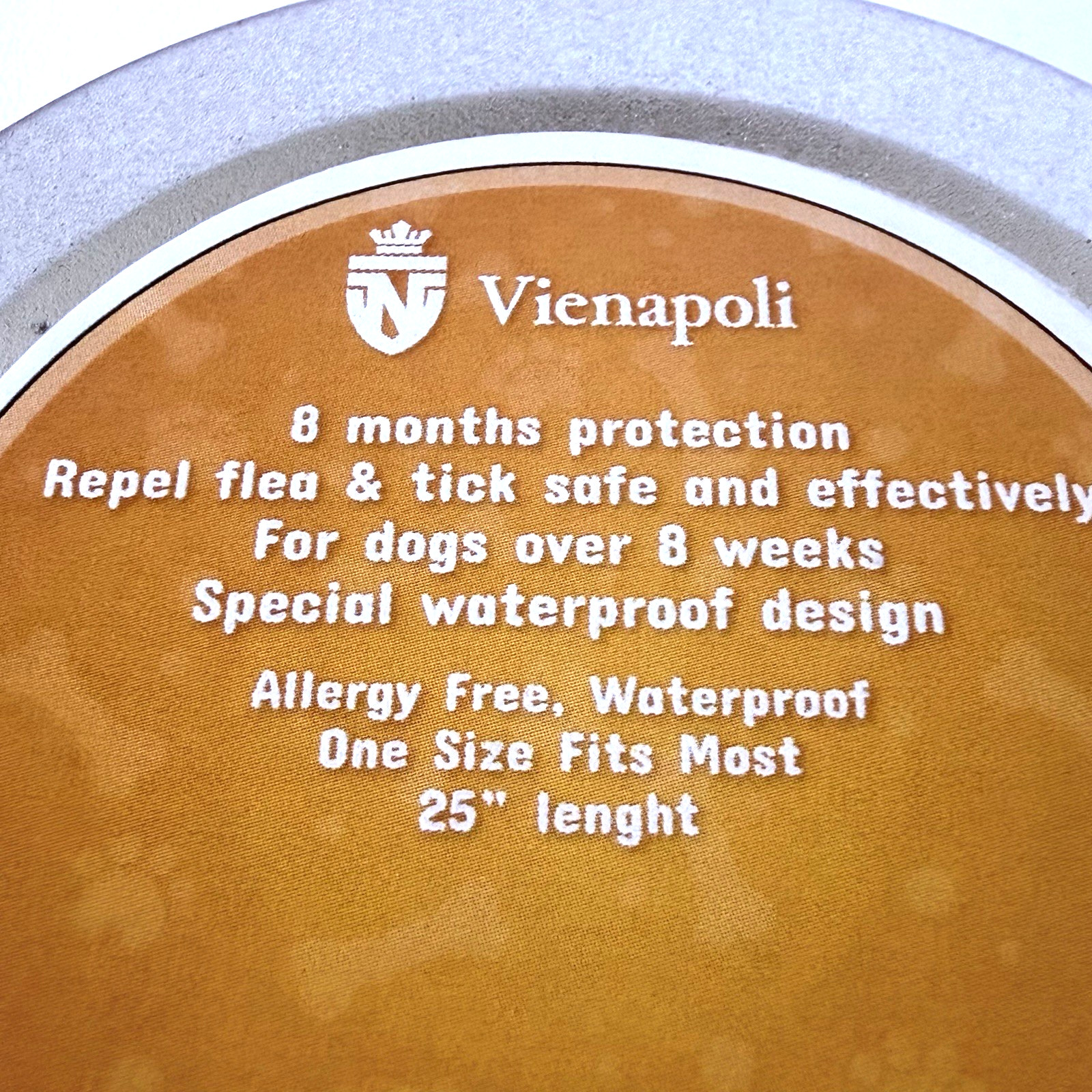 Flea & Tick Collar Dogs Waterproof 8 Month Protection – NEW SEALED !