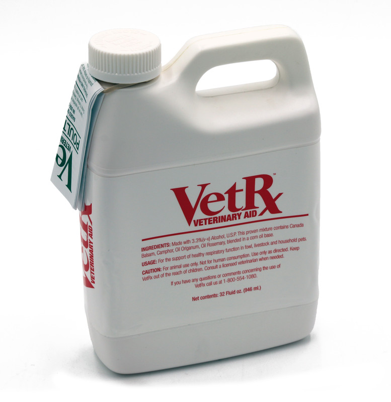 NEW VetRX Poultry Chicken Veterinary Aid Liquid Formula Concentrate – 1 Qt 32 OZ