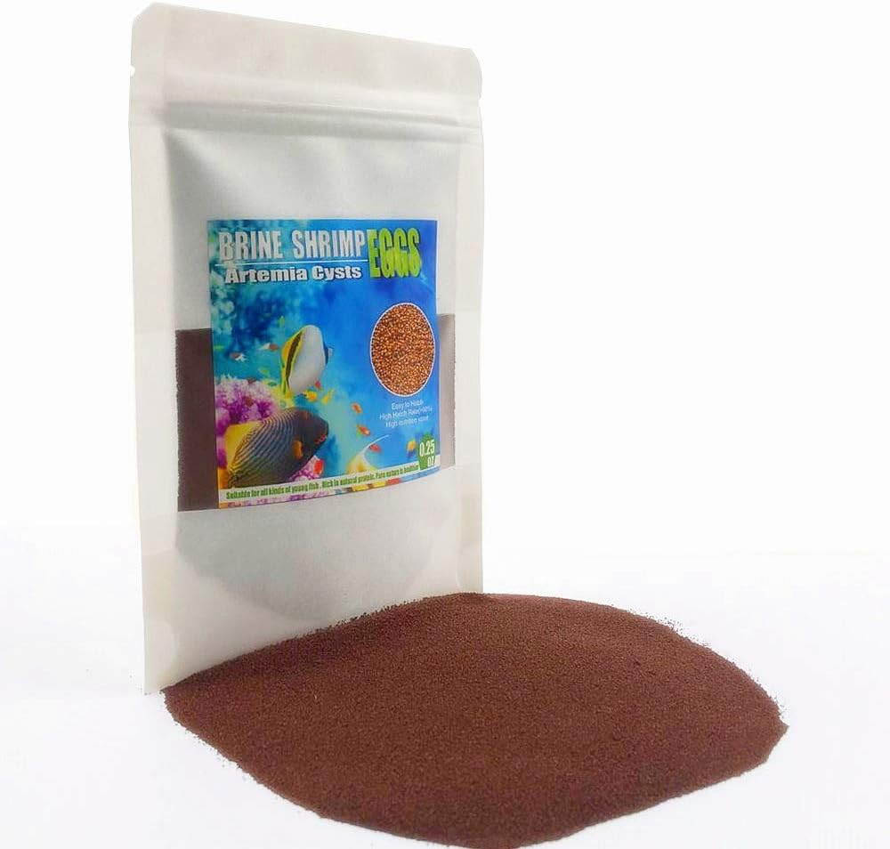 Brine Shrimp Eggs for Aquatic Foods Baby & Fry Foods the Popular 90% Hatch GSL