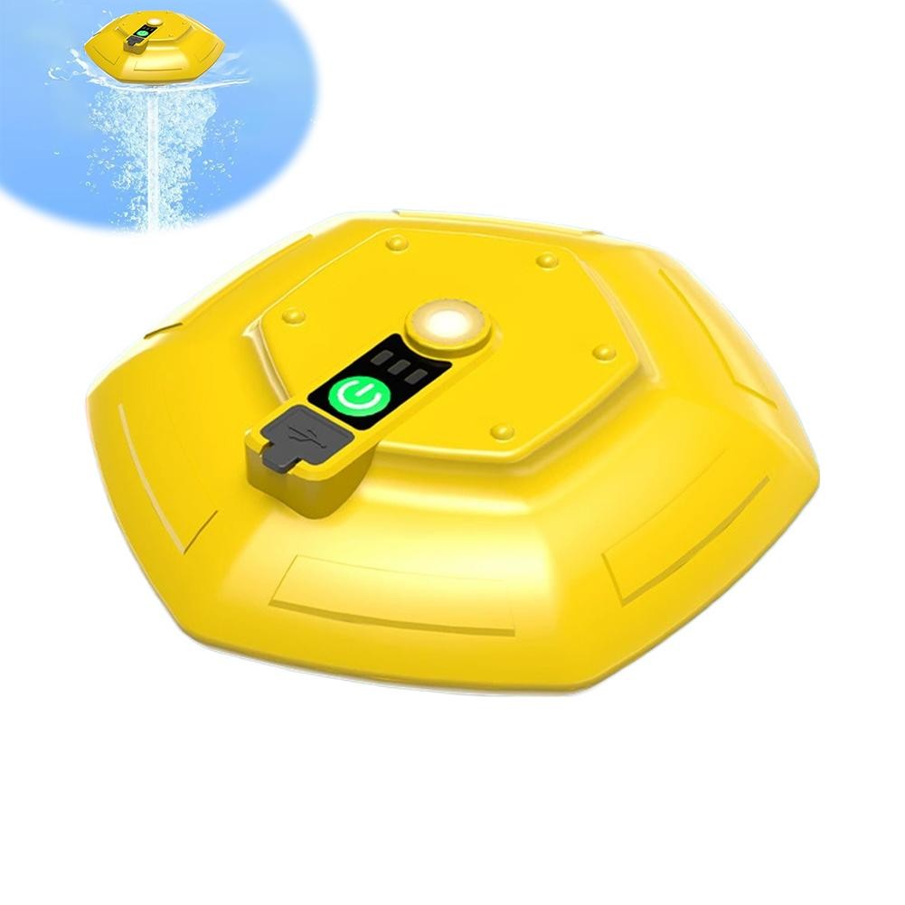 Floating & Rechargeable Bait Bucket Aerator,Portable Aerator For Fishing 3-Mode