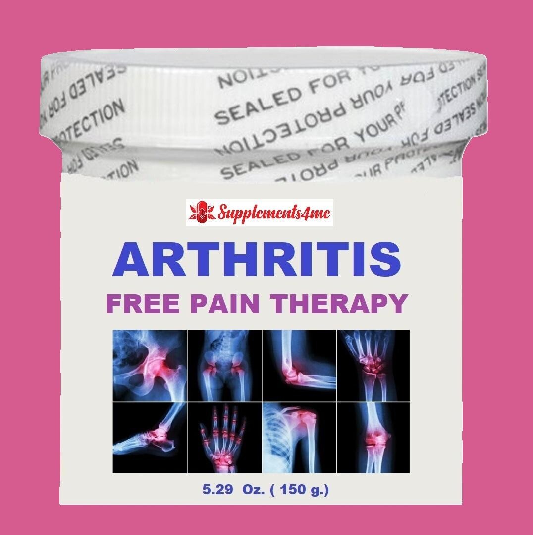 POWERFUL NATURAL ARTHRITIS CREAM FOR WOMEN & MEN – 100% HERBAL – MADE IN USA