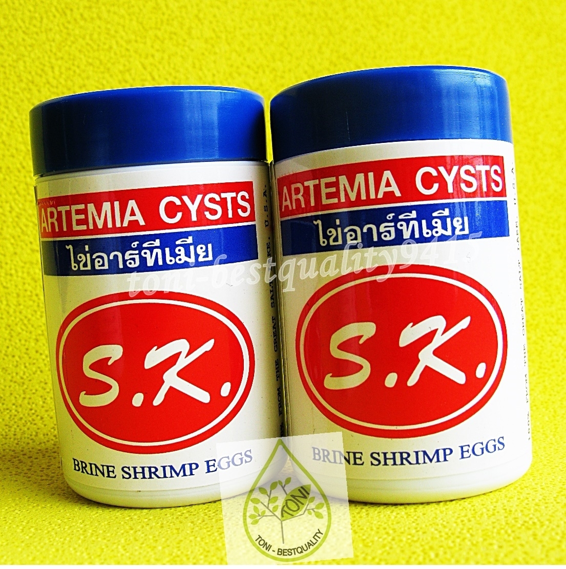 Brine Shrimp Egg 100g Artemia Cysts Best S.K.Premium Quality for Shrimp Fish