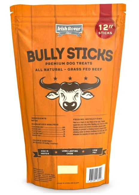 Irish Rover Beef Bully Sticks, 12 Inch (32 oz.)