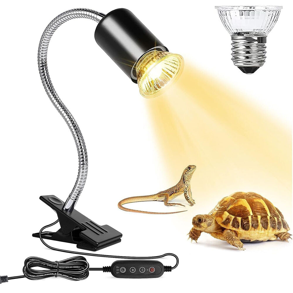 Reptile Lamp 25/50/75W UVA+UVB 3.0 Pet Heat Lamp Bulb Turtle Basking Light Bulbs