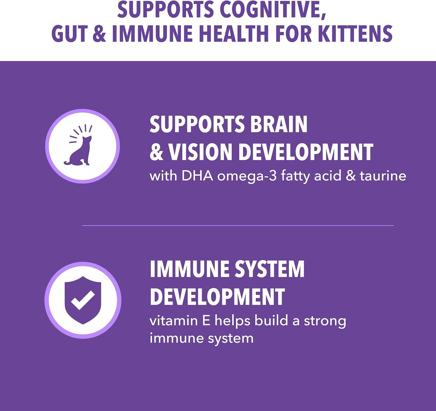 IAMS PROACTIVE HEALTH HEALTHY KITTEN Dry Cat Food with Fish Oil Chicken 3.5-Lbs