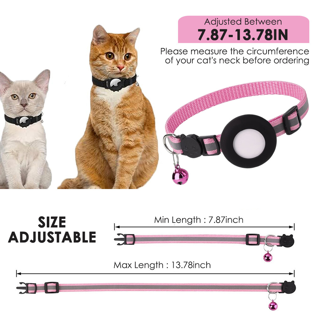 Airtag Dog Cat Collar Holder Case for Apple Air Tag Protective Pets Anti Lost