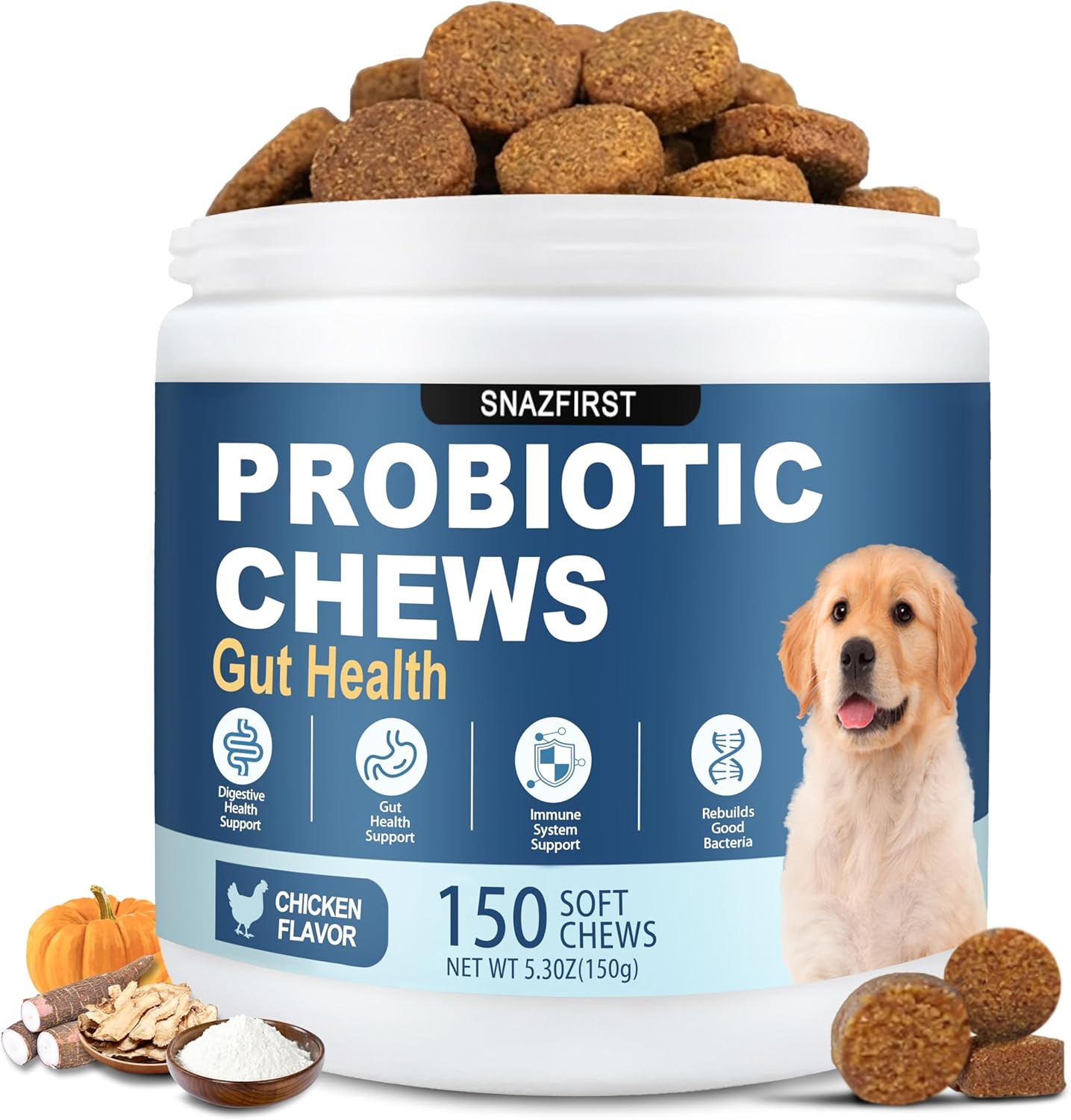 Probiotics for Dogs, Dog Probiotics Chews for Digestive Health & Gut Health, …