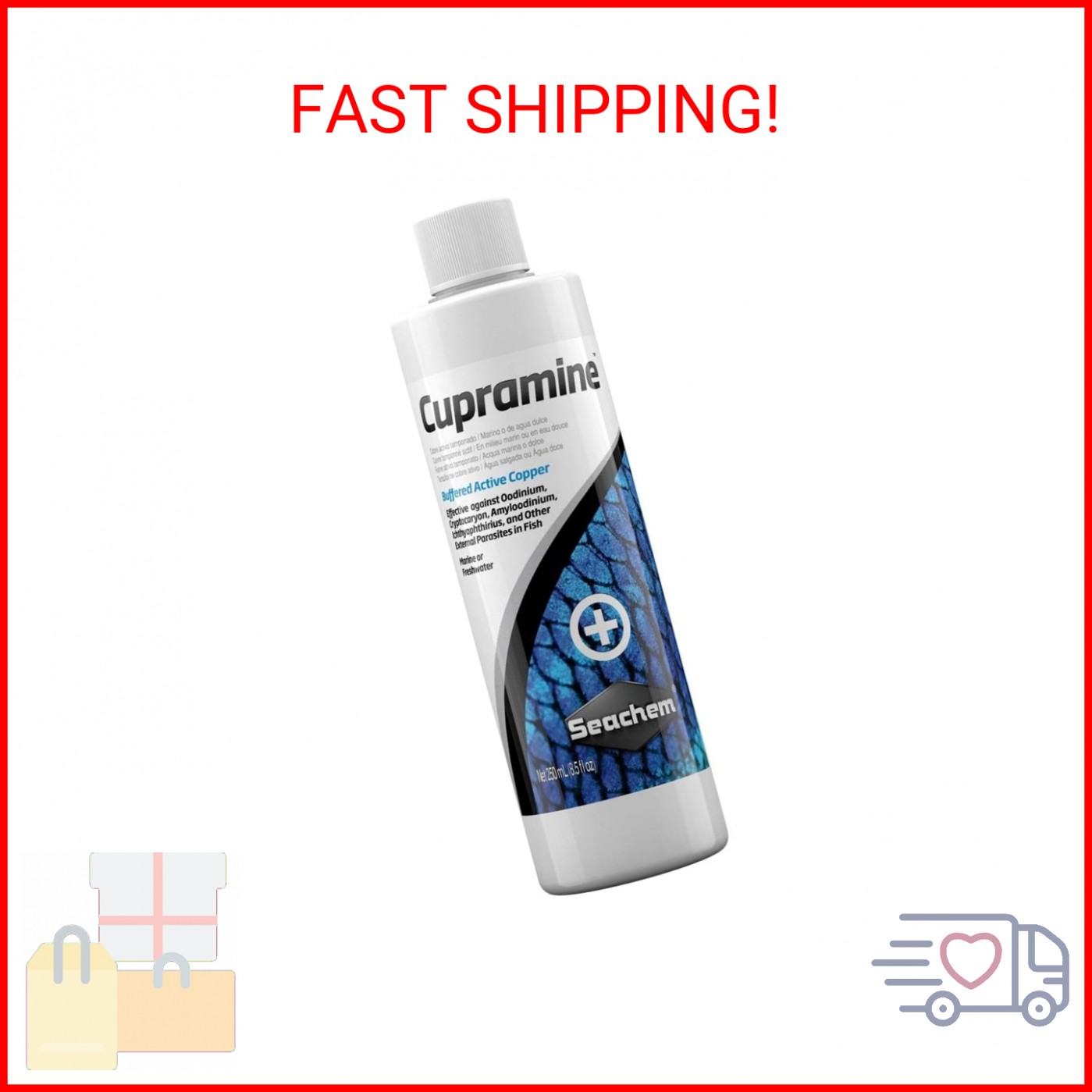 Seachem Cupramine Copper 250ml