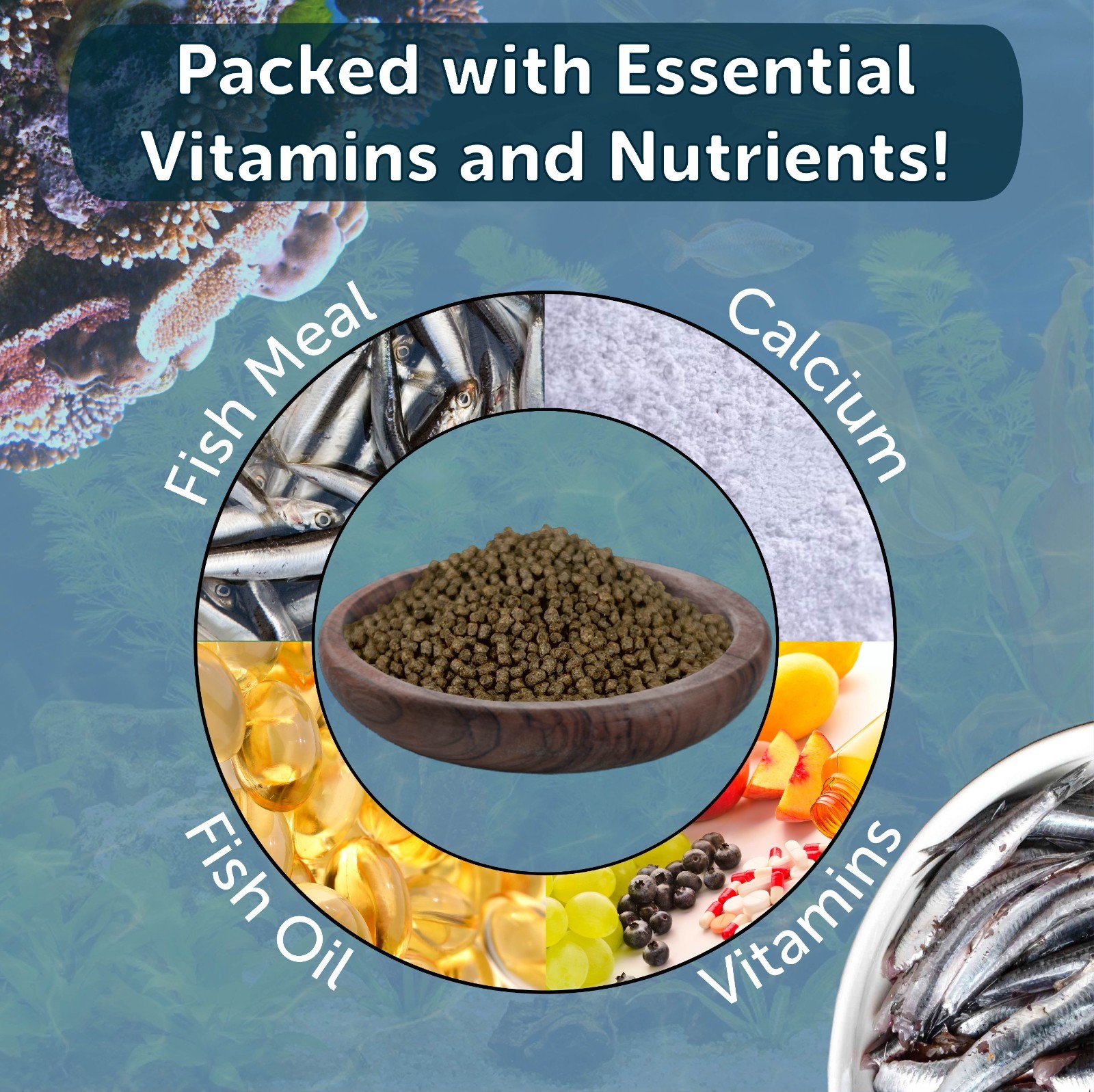 1.5mm Superior Cichlid Floating Pellets, Quality Pellets for all Cichlids