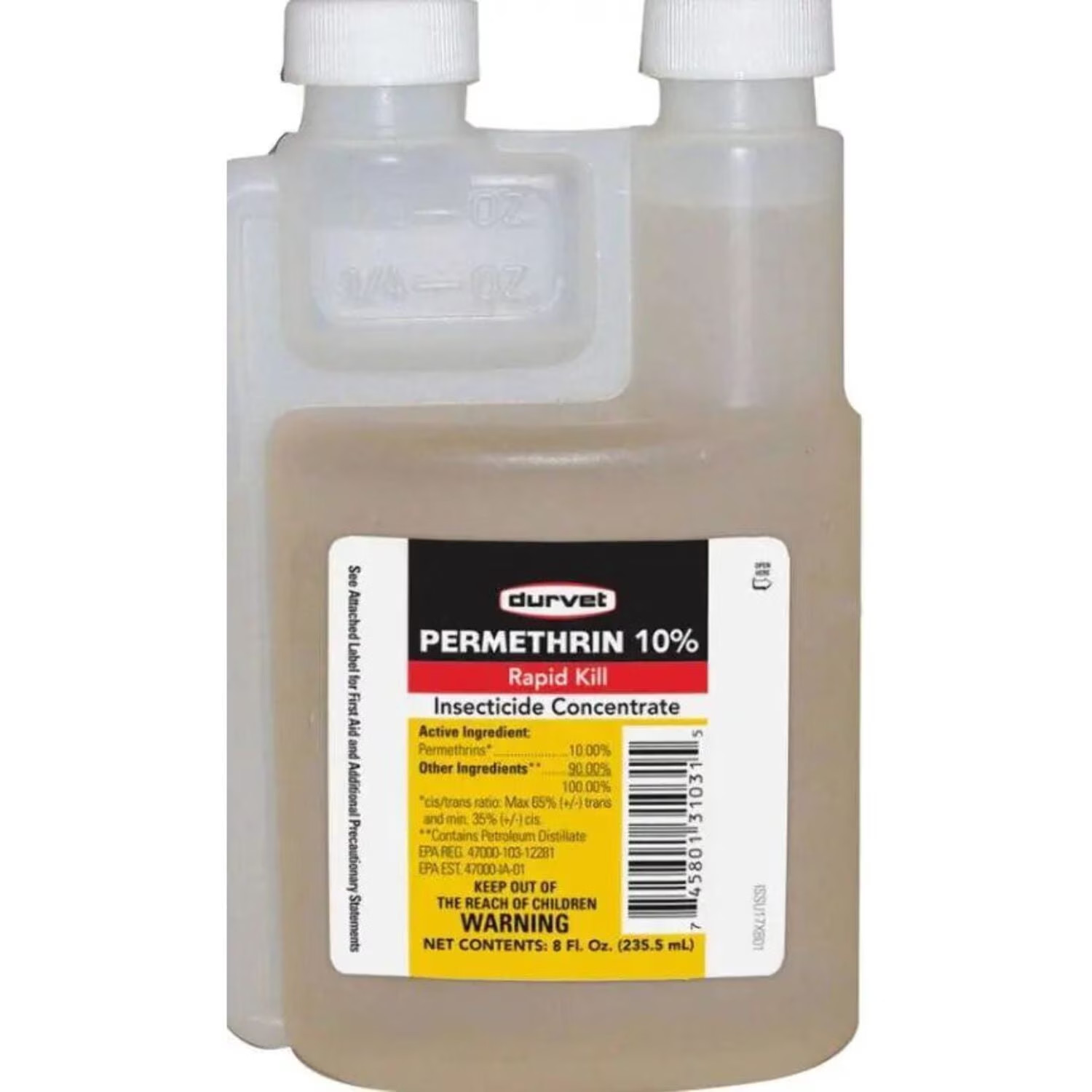 Durvet-Permethrin-EC 10%-8 oz Insecticide Concentrate for livestock