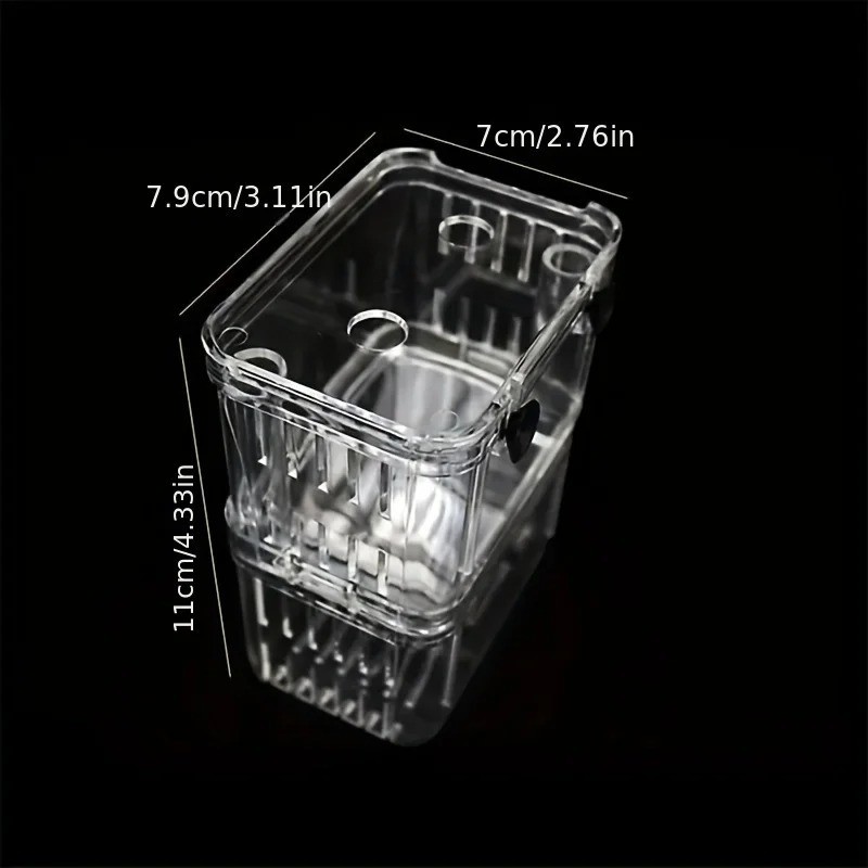 Multifunctional Fish Breeder Box Aquarium Guppy Hatching Incubator Tank Set