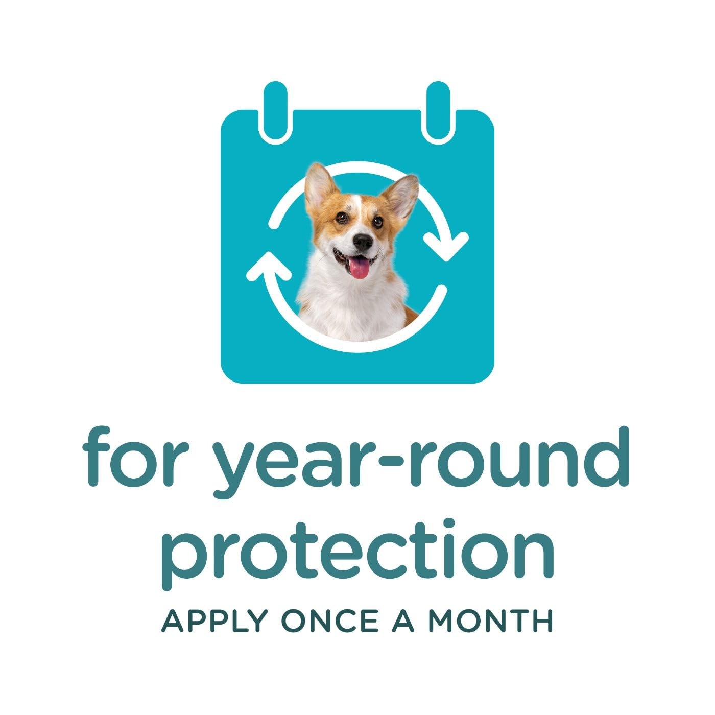 Sergeant’s Guardian Flea & Tick Squeeze On Topical for Dogs, 66+ lbs., 3 Month