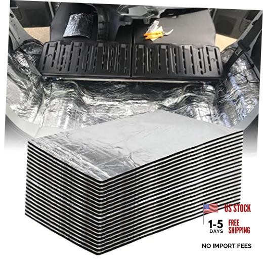 EAST FOREST 276mil 15.7”x9.8” Aluminum Foil Heat Shield Mat 21.53 sqft Sound
