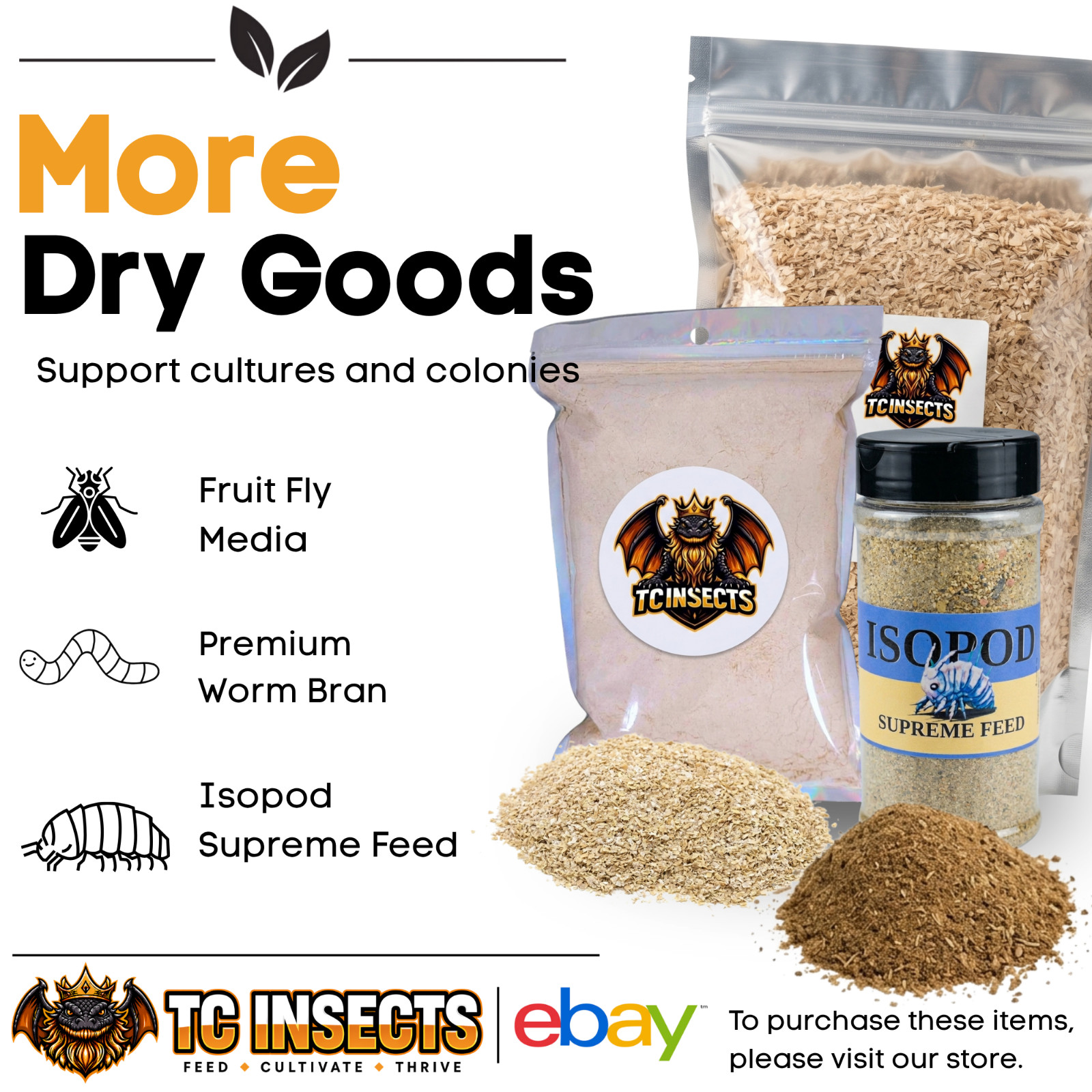 Dubia Roaches | Small, Medium, Large | Live Arrival & FREE SHIPPING NATIONWIDE!