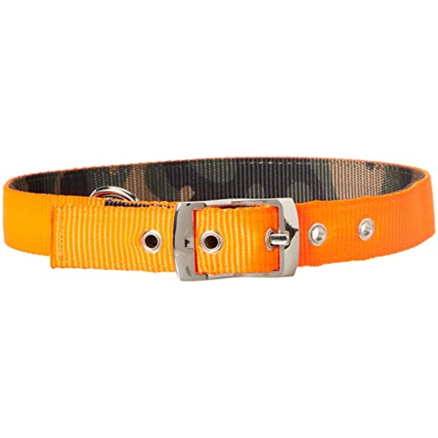 Westminster Pet Products Pet Expert 1″ x 20-24″ Camo & Safety Orange Reversible
