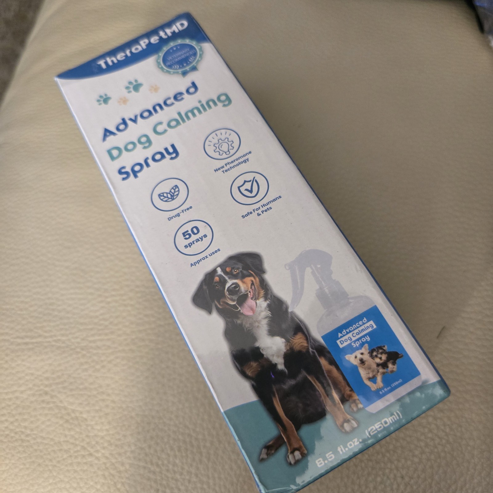 TheraPetMD Advanced Dog Calming Spray 8.5 fl oz (250 mL) Thera Pet MD New Sealed