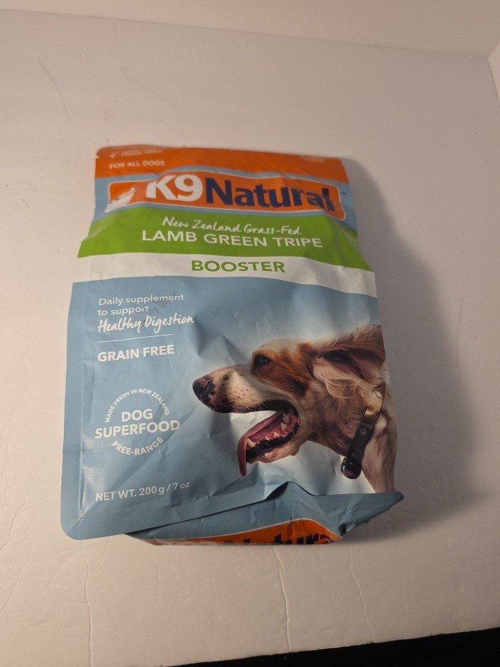 K9 Natural Lamb Green Tripe Booster Freeze Dried Digestion Aid for Adult Dogs