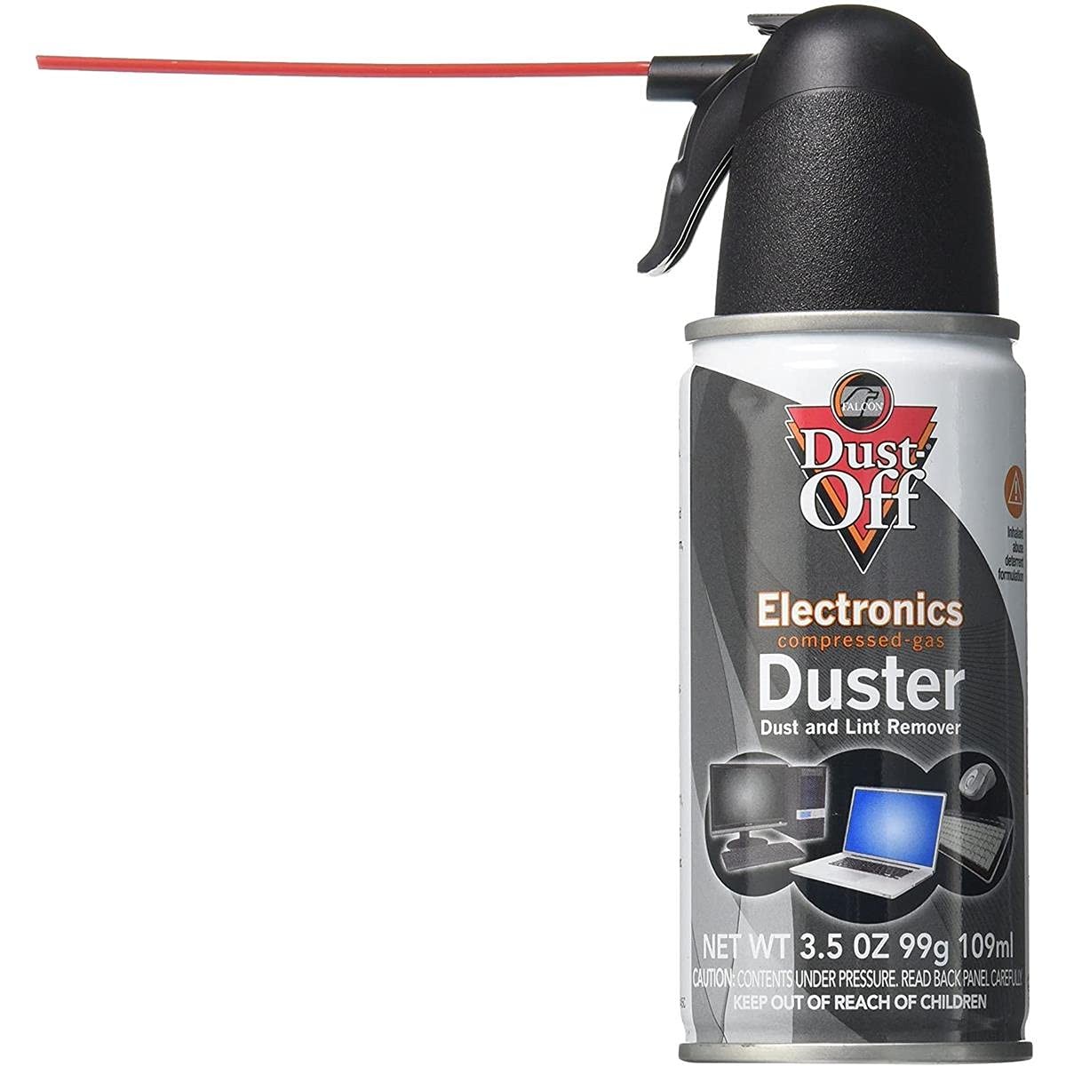 Falcon Dust Off Compressed Gas (152a) Disposable Cleaning Duster 1 Count Can