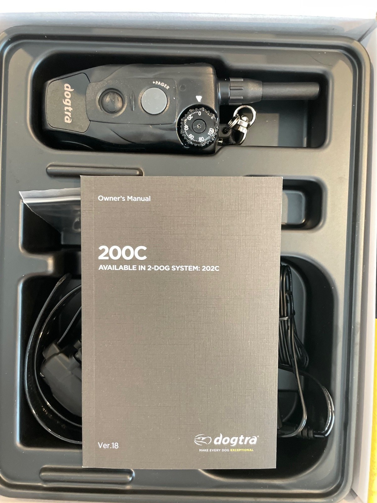 Dogtra 200c Remote Training E-collar – 1/2 Mile Range – BRAND NEW!